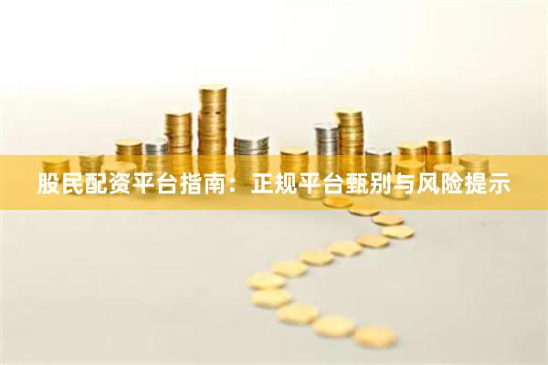 股民配资平台指南：正规平台甄别与风险提示